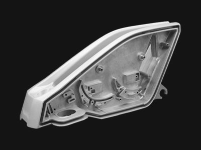 KTMバイク前照灯冷却用ヒートシンク